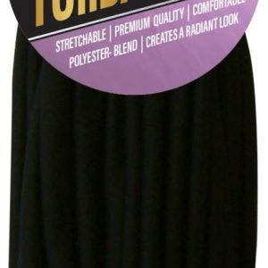 DREAM W-TURBAN HAT BLACK