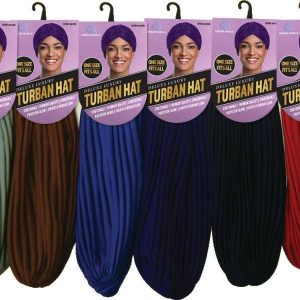 DREAM W-TURBAN HAT DARK COLOR