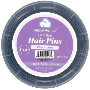 DREAM HAIRPIN 300CT/TUB 1-3/4 BLACK
