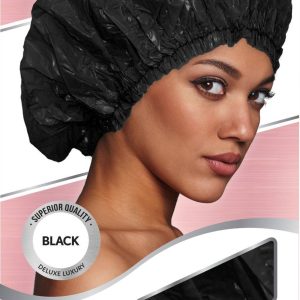 DREAM W-SHOWER CAP JUMBO BLACK