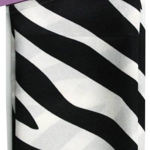 DREAM W-SATIN SILKY SCARF ZEBRA