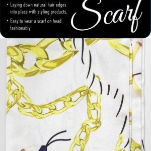DREAM W-SCARF SATIN EDGE DESIGN 03