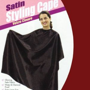 DREAM S/W-STYLING CAPE SATIN BURGUNDY