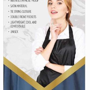 DREAM S/W-STYLIST APRON SATIN NAVY