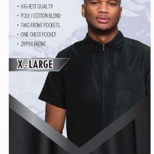 DREAM S/W-BARBER JACKET BLACK X-LARGE