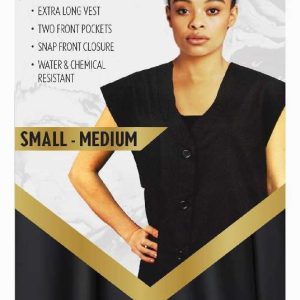 DREAM S/W LONG VEST BLACK S-M