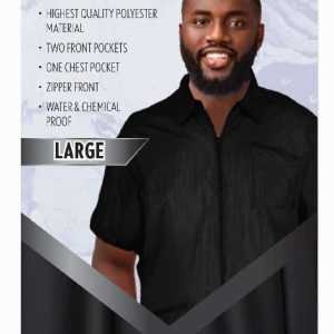 DREAM S/W-BARBER SHIRT BLACK LARGE