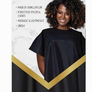DREAM S/W-SALON SHIRT SHORT SL BLACK