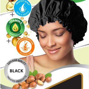 DREAM A/O SHOWER CAP DELUX BLACK