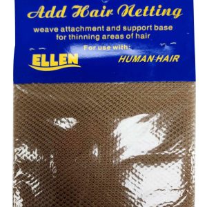 ELLEN ADD HAIR NET [LT BROWN]