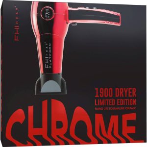 FHI PLATFORM CHROME DRYER RED