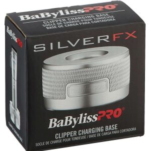 BABYLISS FX CHARGING BASE CLIPPER SILVER
