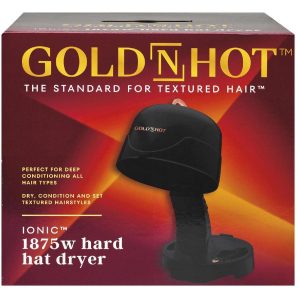 GOLD N HOT HOOD DRYER BLACK