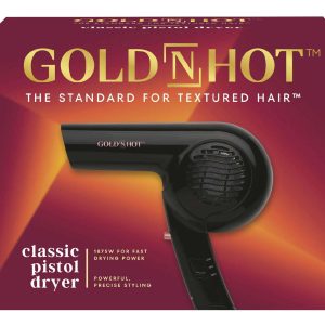 GOLD N HOT DRYER CLASSIC PISTOL