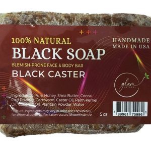 GLAM BLACK SOAP [BLACK CASTOR]