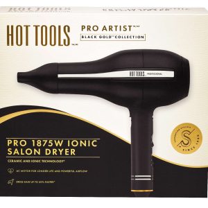 HOT TOOL BLACK GOLD DRYER IONIC SALON
