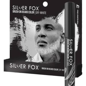 SILVER FOX BRUSH ON BEARD [OFF WHITE]