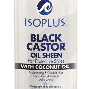 ISOPLUS BLACK CASTOR OIL SHEEN