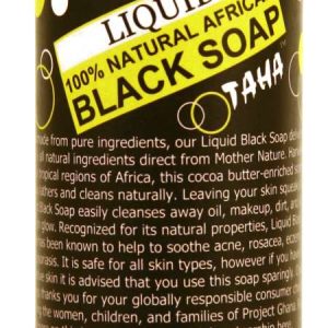TAHA LIQUID BLACK SOAP