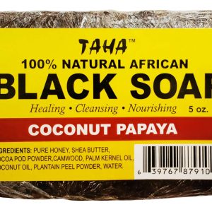 TAHA BLACK SOAP [COCONUT PAPAYA]