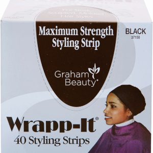WRAPP-IT BLACK 40STRIPS/BX