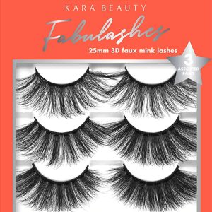 KARA FABULASH 25MM 3D FAUX MINK 3PK STYLE 207