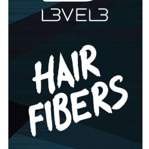 LEVEL3 HAIR FIBERS [BLACK] .97 OZ