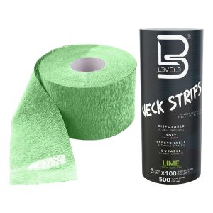 LEVEL3 5 ROLLS NECK PAPER 100PC [LIME]