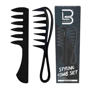 LEVEL3 2PC STYLING COMB SET