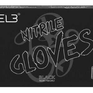 LEVEL3 NITRILE GLOVES BLACK [MEDIUM]