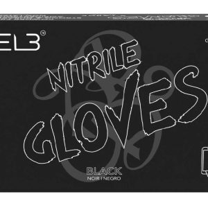 LEVEL3 NITRILE GLOVES BLACK [X-LARGE]