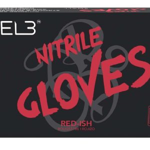 LEVEL3 NITRILE GLOVES RED [SMALL]