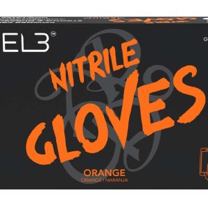 LEVEL3 NITRILE GLOVES ORANGE [MEDIUM]
