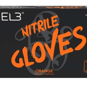 LEVEL3 NITRILE GLOVES ORANGE [X-LARGE]