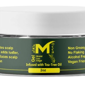 MOCCA BRAIDING GEL TEA TREE 2 OZ