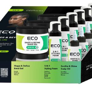 ECO BRAIDS 18 PC DISPLAY
