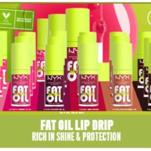 NYX FAT OIL LIP DRIP 18 PC DISPLAY
