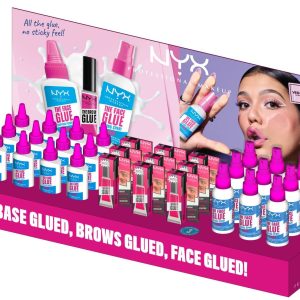 NYX BROW GLUE & FACE GLUE 30PC DISPLAY