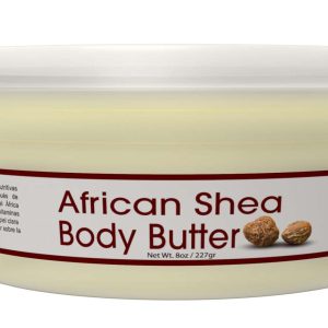 OKAY SHEABUTTER WHITE SOLID 8 OZ