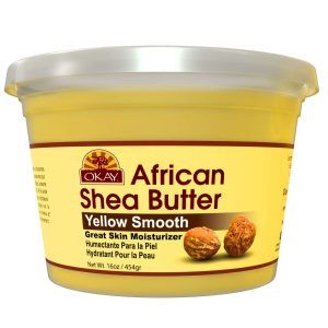 OKAY SHEABUTTER YELLOW SOLID 13 OZ
