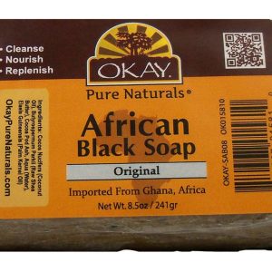 OKAY BLACK SOAP ORIGINAL 8 OZ