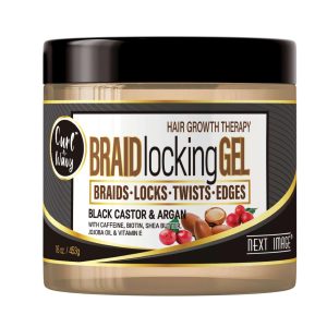 NEXT IMAGE BRAID GEL BLACK CASTOR 16 OZ
