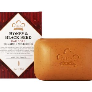 NUBIAN SOAP HONEY/BLACK SEED