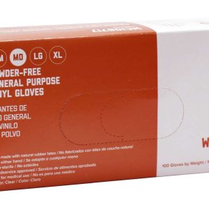 SAFEKO WC VINYL P/FREE GLOVES [MEDIUM]