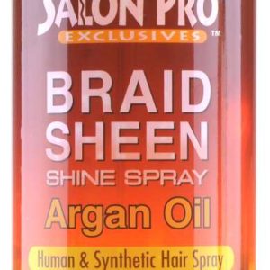 SALON PRO BRAID SHEEN ARGAN OIL