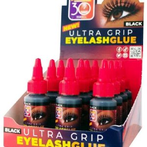 SALON PRO 30 SEC EYELASH GLUE 12DP BLACK 2 OZ