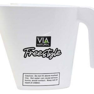VIA NAT FREESTYLE BRAID DIPPER JAR WHITE LARGE