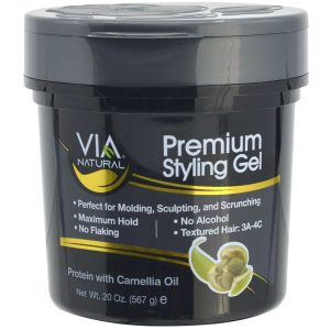 VIA PREM STYLING GEL PROTEIN CAMELLIA 20 OZ