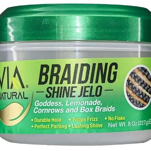 VIA BRAIDING SHINE JELO 8 OZ