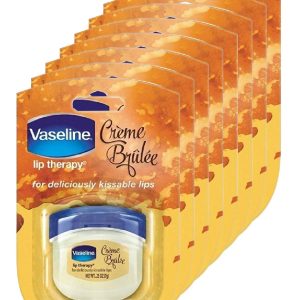 VASELINE LIP JAR CREME BRULEE 8/PK